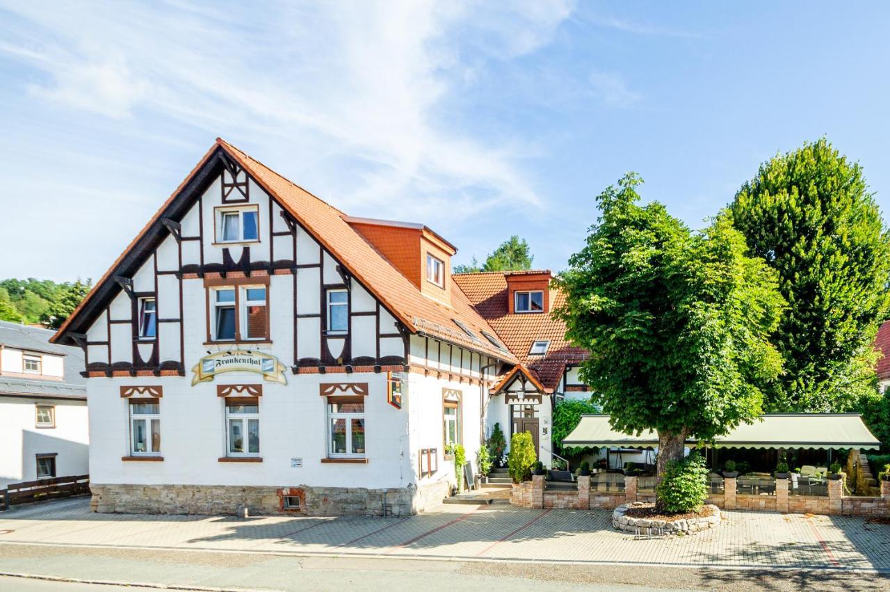 Gasthof Und Pension Frankenthal - Garni Hotel Gera Bagian luar foto